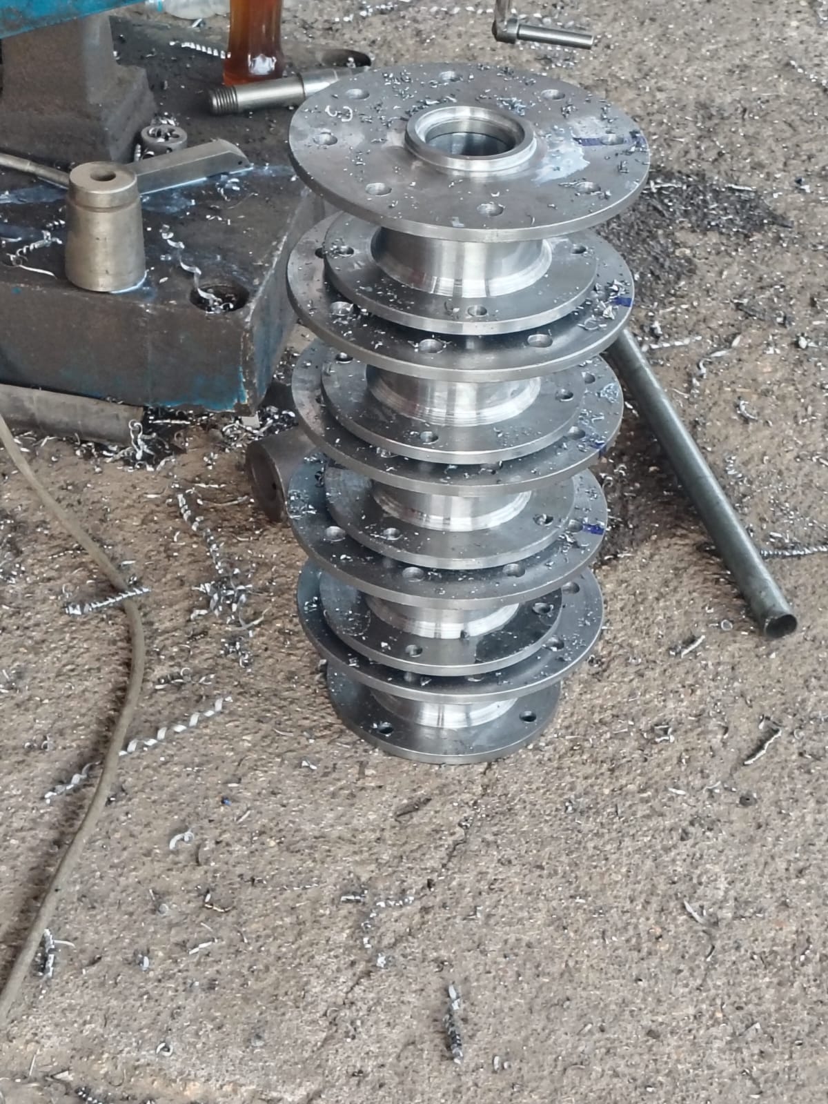 Proyecto de fabricacion de piezas mecanicas