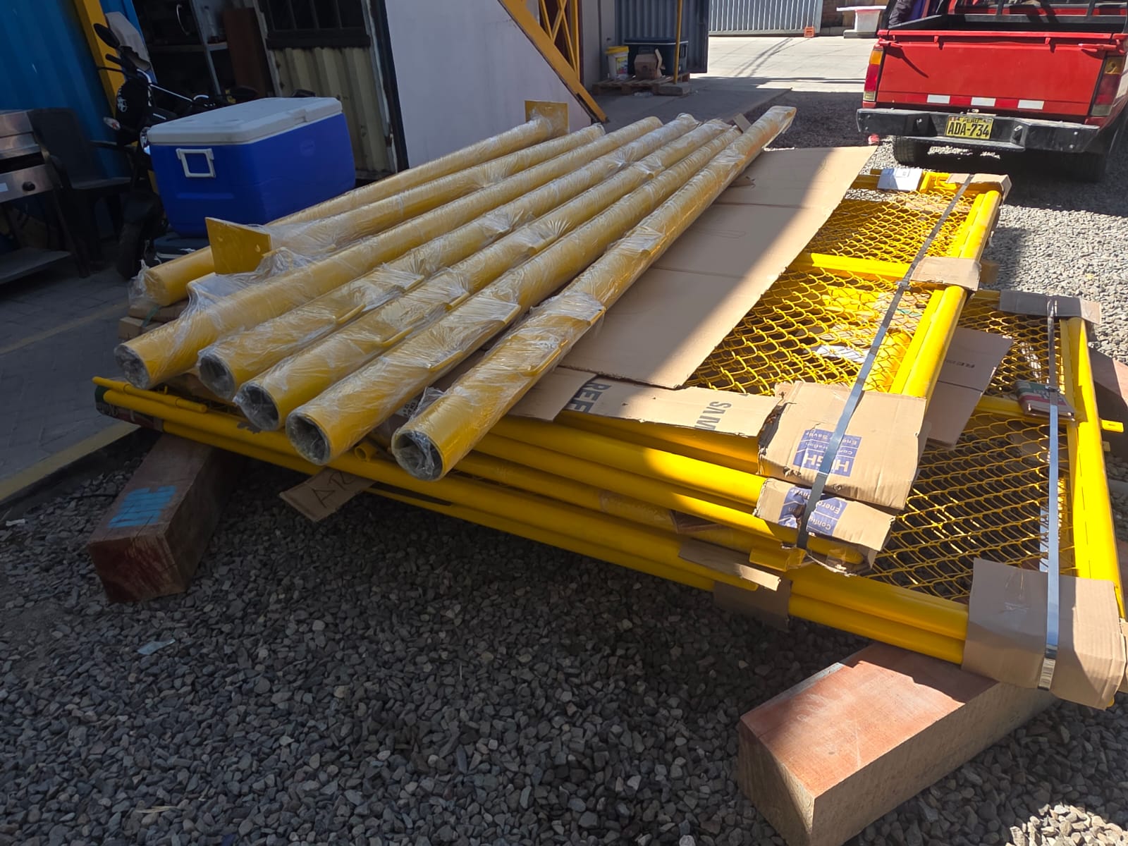 Proyecto de fabricacion y montaje de estructuras